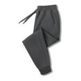 thumbnail image 1 of WILLBEST Pantalones Casuales para Mujer, de Cintura Alta, Lisos, con Cordones, para el Trabajo, con Bolsillo y Pierna Recta, para Uso Diario y Diario. XXXXL, 1 of 7