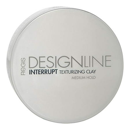 Interrupt Texturizing Clay, 2 oz - DESIGNLINE - Creates Texture, Definition, and Separation with a Medium-Hold to Add Volume for All Hair