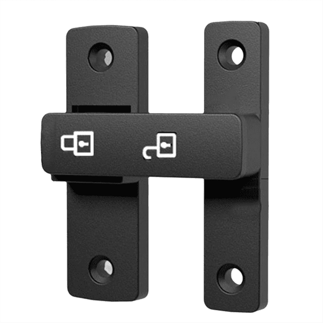 Cerradura para Puerta Metal Interior, Cerradura para Puerta Baño, Cerradura para Puerta Corrediza, Cerradura para Puerta Madera, Cerradura Antirrobo para Puerta