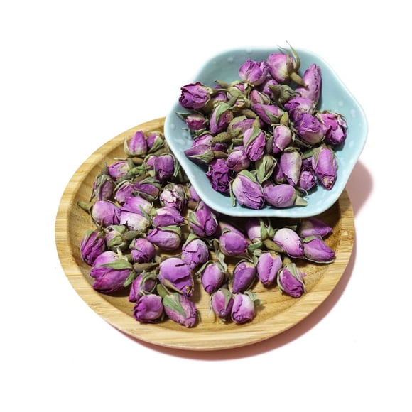 Capullos de rosa secos CoolCrafts 200 g para té y manualidades naturales