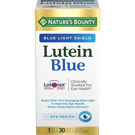 Nature's Bounty® Lutein Blue, 30 Softgels