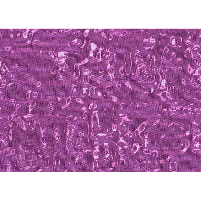 Ahgly Company Machine Washable Indoor Rectangle Transitional Medium Violet Red Pink Area Rugs, 5' x 8'