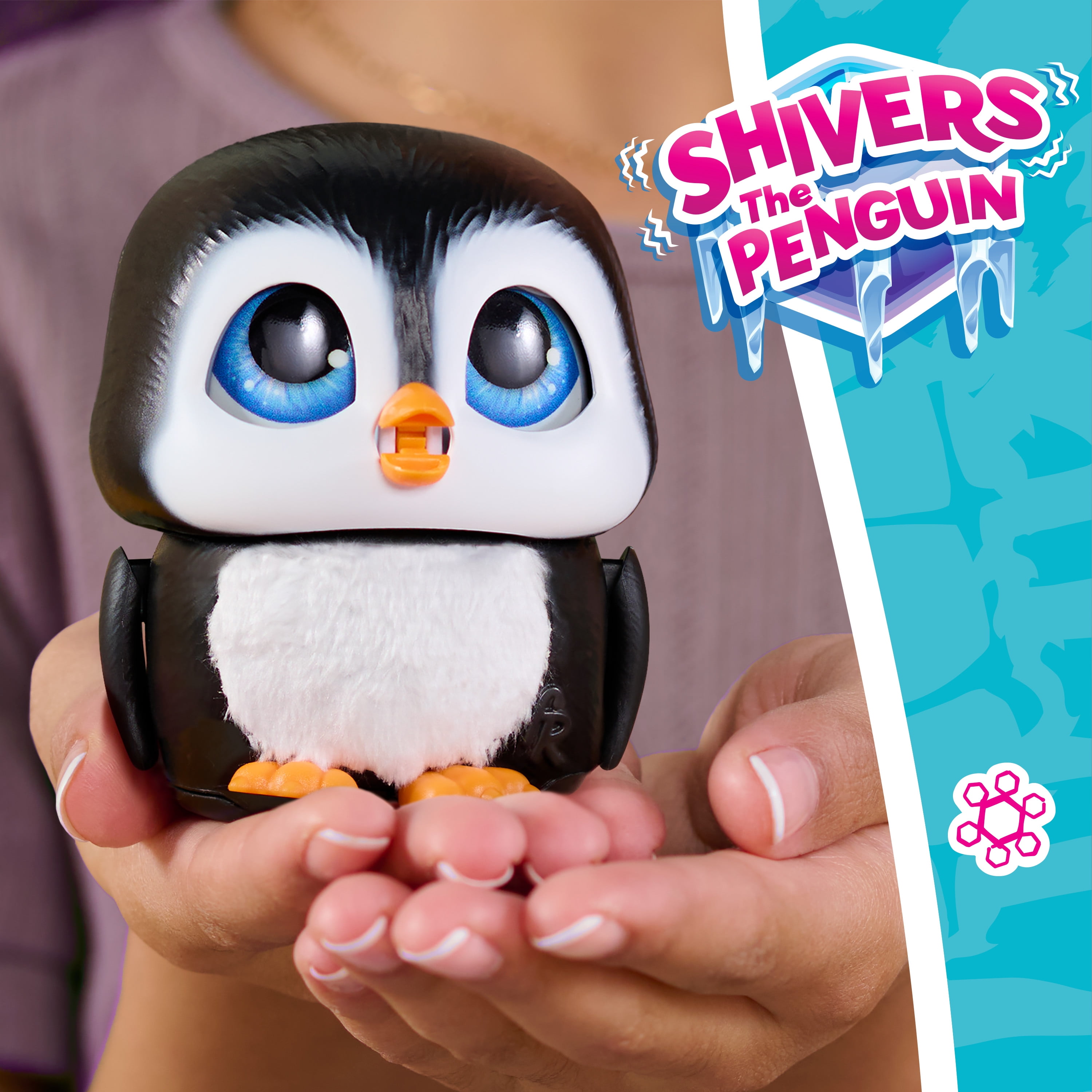 FurReal - Brandclub - furReal Handfuls Shivers the Penguin, 3.5
