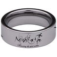 thumbnail image 4 of Yoga Style 3 Tungsten Carbide Ring, 4 of 9