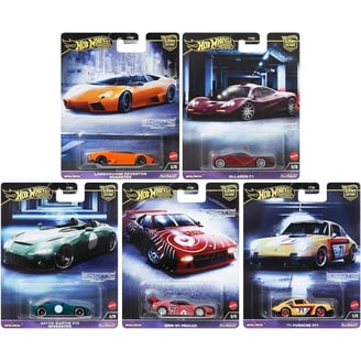 Hot Wheels, Minecraft Character Cars, Complete Set of 7, 1:64