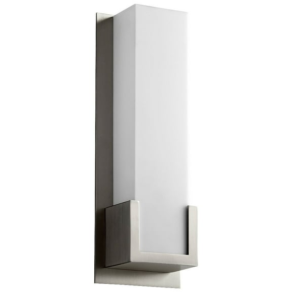 3-540-24-Oxygen Lighting-Orion - 13.62 Inch 6.3W 120V 1 LED Wall Sconce-Satin Nickel Finish