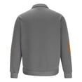 thumbnail image 4 of Gspmoly Mens Sweatshirt, Man Long Sleeve Solid Color Round Neck Button Fashion Fallow Blouse Top Going Out Tops Clearance Sale, 4 of 6