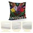 thumbnail image 4 of PHYHOO Pillow Covers Floral Decorative Throw Pillow Covers Pillow Case Home Sofa Bedroom Living Room Cushion Case Farmhouse Decorations White, 4 of 5