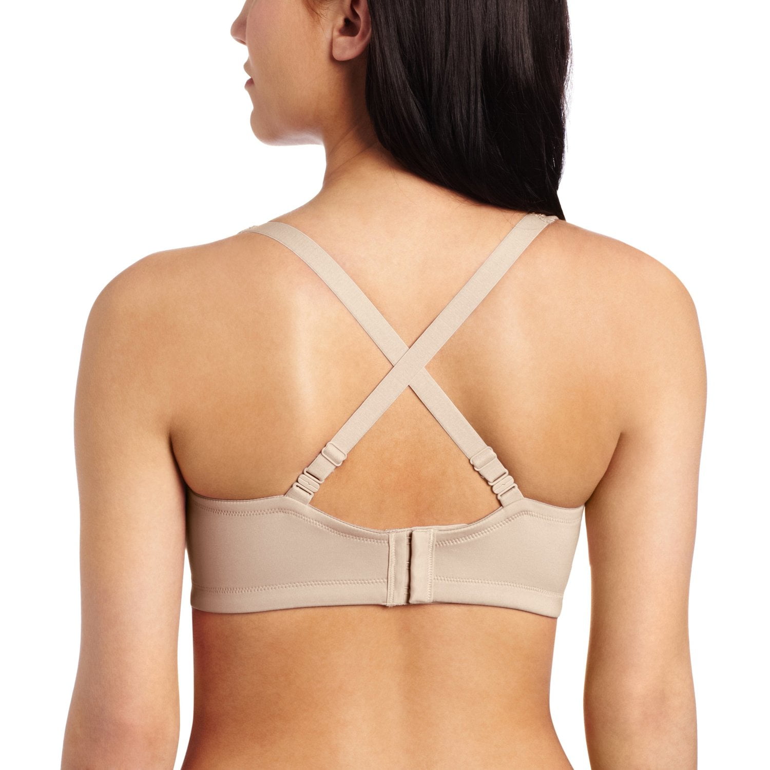 Vanity Fair Lingerie Women's Body Caress Wireless Bra, Convertible Straps, Full Coverage, Style 72335
