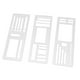 thumbnail image 4 of 3 plantillas de planificador de 13,8 x 5,1 cm, sellos de planificador, plantilla de dibujo de diario, hechas a mano para tarjetas, papel, portátiles y Estilo A, 4 of 8