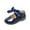ZZD Dark Blue, variant on Shoes For Girls Leather Princess Knot Kids Sneakers Black 0 Months-3 Months