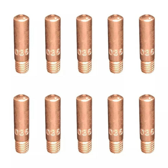 10-Pk Kp2039-3 S19726-3 .035" 100 A Contact Tips For Linc. Mig Gun