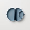 thumbnail image 4 of Miniware Silifold - Silicone Baby Plate -Aquamarine, 4 of 5