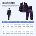 thumbnail image 6 of Kll Multi-Colored Spiders Sleepwear Mens Flannel Pajamas,Long Cotton Pj Set, 6 of 9