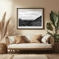thumbnail image 3 of Pinnacle Peak, Scottsdale, Arizona 03 - Scottsdale Arizona Photography Black and White Desert Landscape Nature Mountain Scenic Cactus Black Framed Wall Art Print 5 x 7 inches, 3 of 4