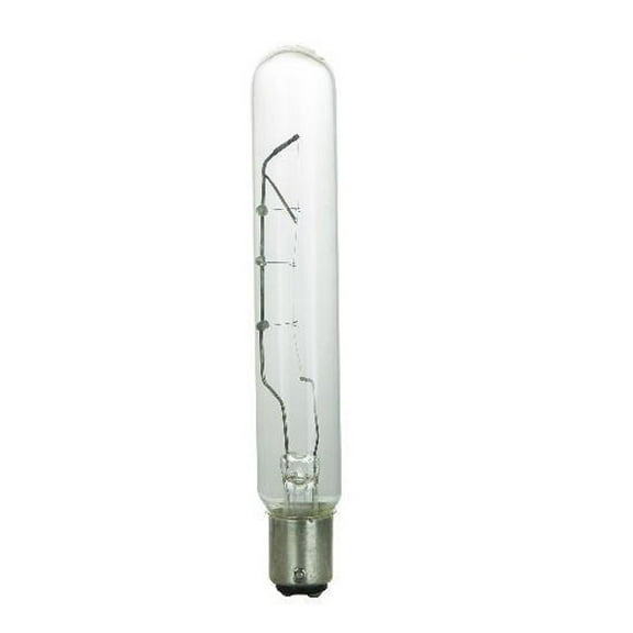 SUNLITE 20w T6.5 120v Double Contact Base Clear Bulb