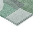 thumbnail image 5 of HomeRoots 617912 9 x 12 ft. Green, Sage & Gray Geometric Washable Indoor & Outdoor Rectangle Area Rug, 5 of 5