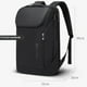 thumbnail image 5 of (Negro) Mochila de viaje de negocios para hombres, Mochila para computadora resistente al agua con puerto USB, Mochila para computadora portátil, 5 of 5