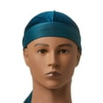 thumbnail image 2 of RED by KISS Bow Wow Power Wave Velvet Luxe Durag (Teal Green), 2 of 4