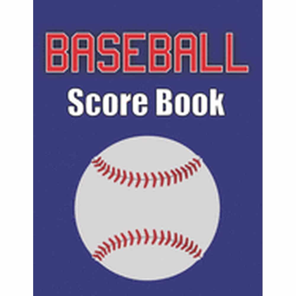 BASEBALL Scorecards For Scoring Baseball Games Large Print 8.5 x 11