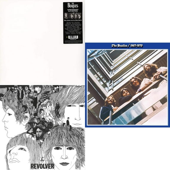 Beatles (The White Album) (2 LP) & Revolver Special Edition & Beatles 1967-1970 (2023 Edition) (Half-Speed) (3LP)