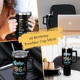 thumbnail image 6 of Happy 60th Birthday Gifts for Men Women, 40 oz Tumbler with Handle and Straw Lid, 60 Years Old Gifts Idea for Him Her, Sixty Birthday Present Back in 1964 Tumbler Cup, 6 of 6