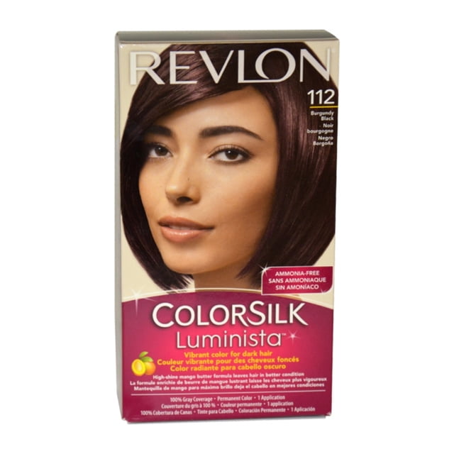 Tinte de Pelo Revlon Colorsilk Luminista Negro Burdeos 1 Unidad