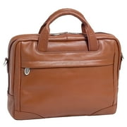 McKlein, S Series, BRONZEVILLE, Pebble Grain Calfskin Leather, 15" Leather Medium Laptop Briefcase