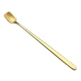 thumbnail image 1 of Opolski Medicine Spoon Portable Square Head Stainless Steel Kitchen Soup Scoop for Cooking, 1 of 8