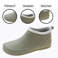 thumbnail image 2 of AUXDIQ Rain Boots Women Short Ankle Waterproof Rain Shoes Outdoor Garden Shoes, 2 of 6