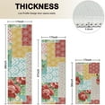 thumbnail image 4 of Pioneer Flower Floral Print Pattern Kitchen Rugs Sets Of 3,Kitchen Runner Rugs Non Skid Washable,Decorative Kitchen Floor Mats for Kitchen,Sink,Laundry,17"x30"+ 17"x47" + 17"x59", 4 of 6