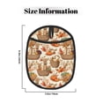 thumbnail image 3 of Naloa Leaves And Berries Silicone Pot Holders, Oven Mitts Heat Resistant Hot Pads, Non Slip Pot Holder for Kitchen Baking and Cooking 9.4 x 7.5 Inches, 3 of 7