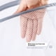 thumbnail image 2 of Cesto de ropa sucia Naiovety plegable de malla blanco con asa, 2 of 6