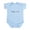 Sky Blue, variant on CafePress - Ctrl + V Body Suit - Baby Light Bodysuit, Size Newborn - 24 Months
