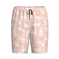 thumbnail image 4 of Wukai Cute Poodle Dog Men’s Short Pajama Pants With Pockets Soft Sleep Pj Shorts for Men-XX-Large, 4 of 6