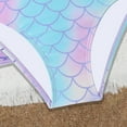 thumbnail image 5 of Girls Swimsuit 3 Pieces Bikini Set Swimwear Quick Dry Bathing Suit with Sun Protection Cover Up Beachwear Outfits for Summer Holiday, 5 of 6