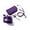Purple, variant on ASA Techmed Nurse Starter Kit - Stethoscope and Blood Pressure Cuff Set with EMT Shears (Navy Blue)
