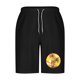 thumbnail image 3 of Pantalones Cortos Casuales para Hombre Imprimir con Bolsillos Pantalones de Playa de Cintura Elástica, Pantalones Cortos de Cintura Elástica para Hombre, 3 of 5
