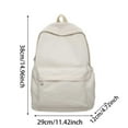 thumbnail image 3 of Ediodpoh Female Instagram Style Korean Themed Checkered Casual Large Capacity Backpack For Junior Senior High School Purple, 3 of 6