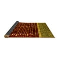 thumbnail image 2 of Ahgly Company Indoor Rectangle Abstract Yellow Modern Area Rugs, 5' x 7', 2 of 4