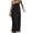 Black, variant on Fmbrln Dresses for Women Summer Sleeveless Crew Neck Spaghetti Strap Hollow Out Backless Long Maxi Dress Casual Loose Beach Vacation Sundress