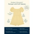 thumbnail image 5 of Modern Moments by Gerber Toddler Girl Romper with Puff Sleeves, Sizes 12M-5T, 5 of 6
