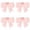 2 Set Pink, variant on Silicone Bow Headphone Accessory, 2 Pack 3D Bows for Beats Headphones, Cute Earphone Decorations, Silicone Bows Coquettish Headphone Clip Decor Attachment Accessories for Women(Pink, 1 Set)