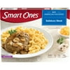 Smart Ones Salisbury Steak with Onion Gravy & Macaroni & Cheese Frozen Meal, 9.5 oz Box
