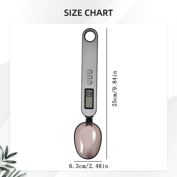 2026 High Precision Electronic Measuring Spoon 500g/0.1g with LCD Display, Digital Scale Scoop for Food, Kitchen & Daily Measuring