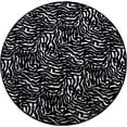 thumbnail image 2 of Furnish My Place Zebra Migrant Beauty Area Rug, Animal Print Area Rug, Indoor Rug, Pet-Friendly Rug, Home Decor Rug, Perfect for Living Room, 3' Round - Set of 20, 2 of 5
