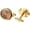 Gold-1, variant on Men's Clip Cufflinks Watches: Analog Quartz Working Pocket Watch Gold Silver