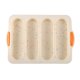 thumbnail image 1 of Molde de silicona de 4 cavidades para pan francés antiadherente para hornear. Molde para pan casero. Bandeja de horno flexible (perfecta para pan y pasteles caseros)., 1 of 4