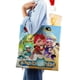 thumbnail image 4 of Petronix Defenders Bolso de tela con estampado de lienzo para mujer, bolsa de compras reutilizable y estética, con cremallera interior, regalo para mujer,38*45cm., 4 of 6