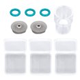 thumbnail image 1 of YUMILI Juego De Anillos Tóricos Para Soplete De Soldadura, 6 Piezas, Antorcha De Soldadura, Filtro De Anillo Tórico Verde, Juego De Vasos De Vidrio De Repuesto Para WP9 20 25 17 18 26, 1 of 8
